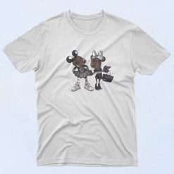 Mickey and Minnie Mouse and Rihanna 90s T Shirt