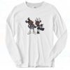 Mickey and Minnie Mouse and Rihanna Long Sleeve Shirt