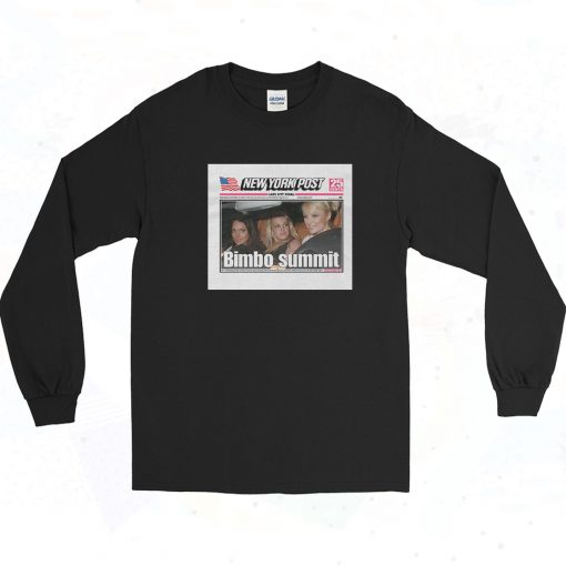 New York Post Bimbo Summit Long Sleeve Shirt