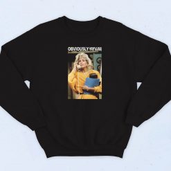 Obviously Angela Was The Boss Retro Sweatshirt