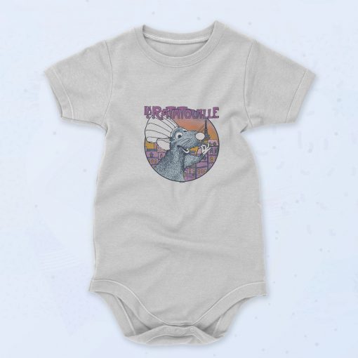 Pixar Ratatouille Remy Paris Baby Onesie