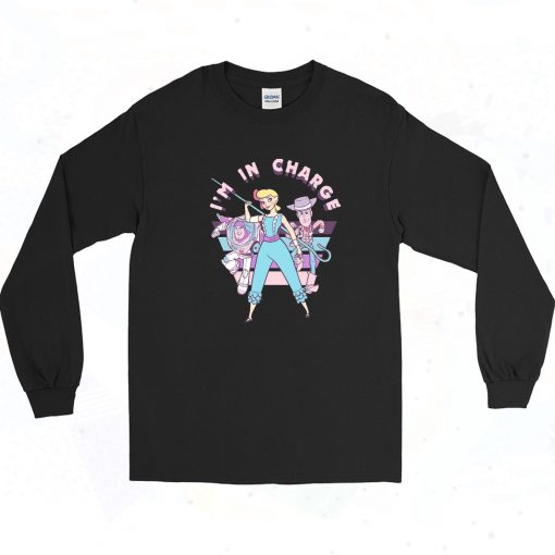 Pixar Toy Story Bo Peep Im In Charge Long Sleeve Shirt