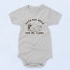 Save The Neck For Me Clark Baby Onesie