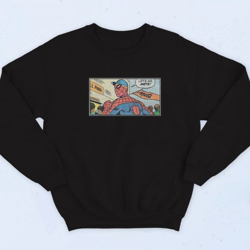 Spider Man Lets Go Mets Sweatshirt