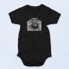 Strange Saying Stranger Things Happen Here Baby Onesie