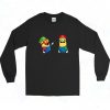 Super Mini Plumbers Vintage Long Sleeve Shirt