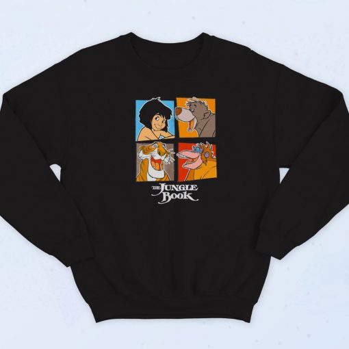 The Jungle Book Characters Disney Sweatshirt