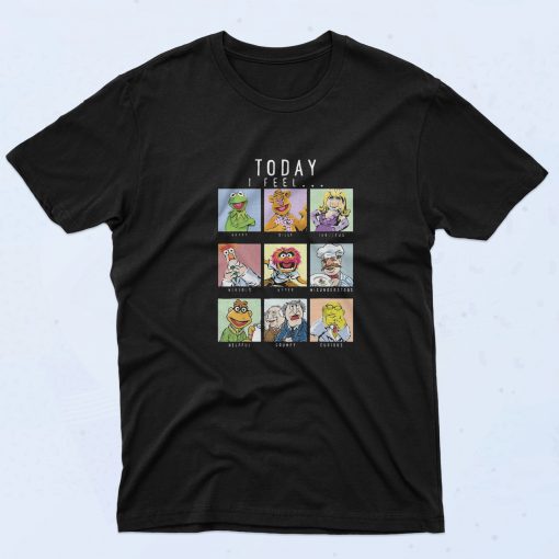 The Muppets Today I Fell Box Up 90s T Shirt