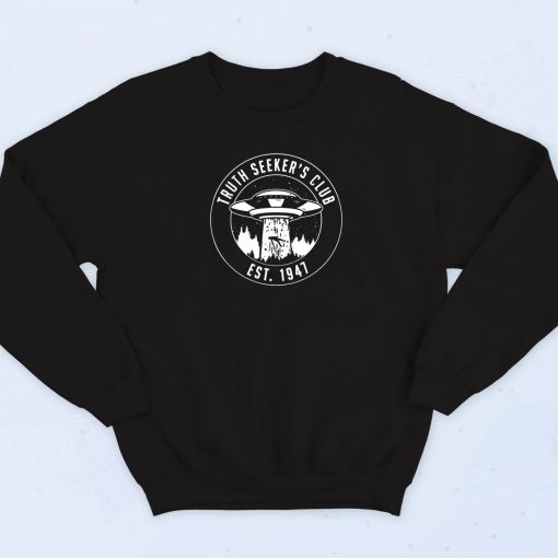 Ufo Truth Seekers Retro Sweatshirt