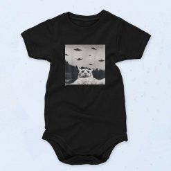 Alien UFO Cat Baby Onesie