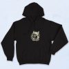 Black Astro Cat Art Hoodie
