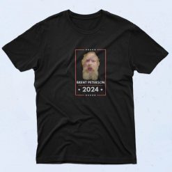 Brent Peterson For President 2024 90s T Shirt