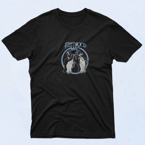 Chris Lowell Fleetwood Mac Penguin 90s T Shirt