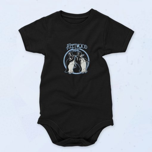 Chris Lowell Fleetwood Mac Penguin Baby Onesie