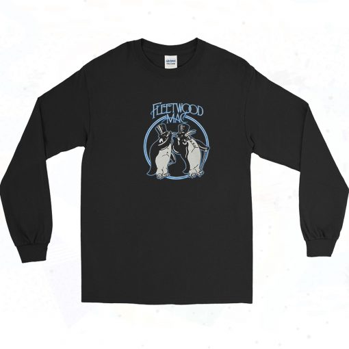 Chris Lowell Fleetwood Mac Penguin Long Sleeve Shirt