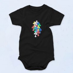 Chrome Hearts Multi Color Unisex Baby Onesie