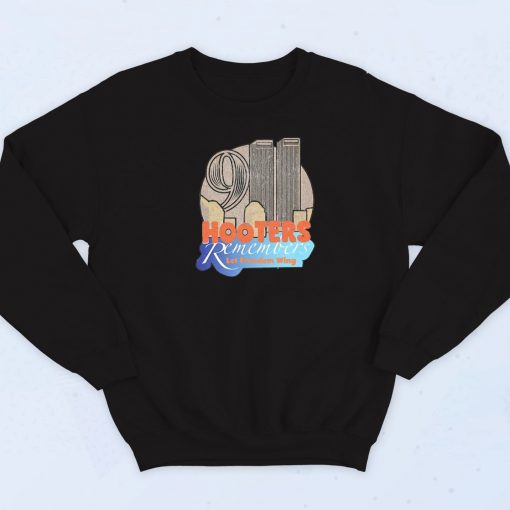 Hooters Remember Let Freedom Wing Sweatshirt