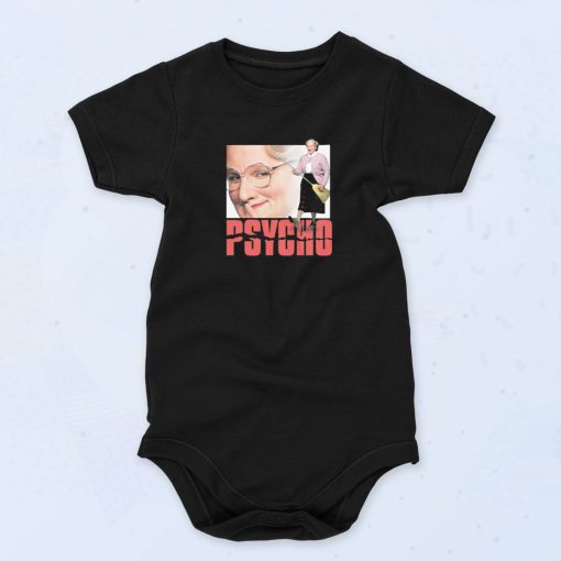 Mrs Doubtfire Psycho Baby Onesie