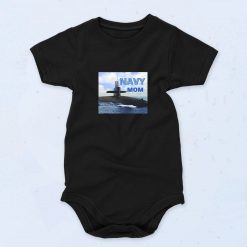 Navy Mom Submarine Unisex Baby Onesie