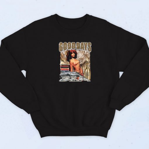 S.Z.A Good Days Retro Sweatshirt