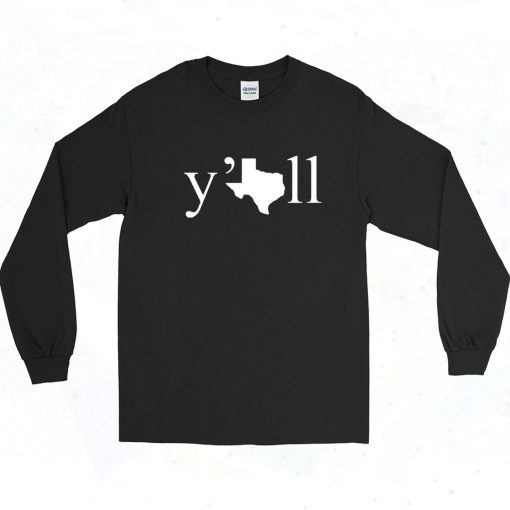 Texas Y'all Vintage Long Sleeve Tee