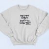 The Earth Is Flat BTS Sweatshirt