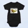 The Muppets Kermit Arriving Late To Everything Baby Onesie