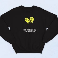 White Boy Minions Funny Sweatshirt