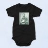 Abraham Lincoln Tattoo Muscular Baby Onesie