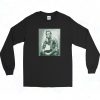 Abraham Lincoln Tattoo Muscular Long Sleeve Tee