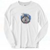 Alaska Husky Dog Vintage 90s Long Sleeve Shirt