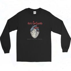 Alice In Chains Black Gives Way To Blue 90s Long Sleeve Shirt