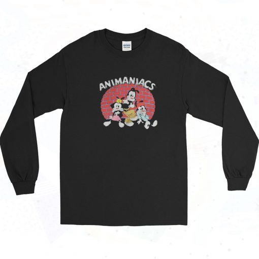 Animaniacs Wakko Yakko Dot In The Spotlight 90s Long Sleeve Shirt