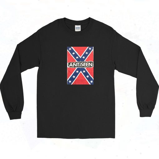 Antiseen Flag Vintage 90s Long Sleeve Shirt