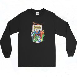 Justice League DC Comics 90s Long Sleeve Shirt