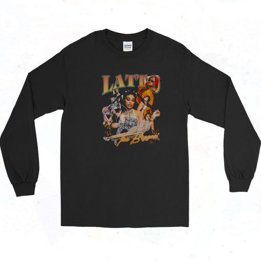 Latto Rapper Vintage 90s Long Sleeve Shirt