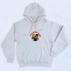 Lofi Book Club Art 90s Hoodie