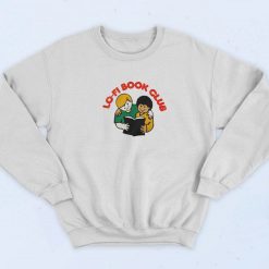 Lofi Book Club Retro 90s Sweatshirt