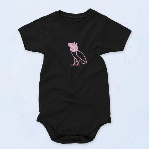 Ovo Owl Peppa Pig 90s Baby Onesie