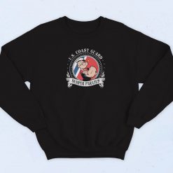 Popeye US Coast Guard Semper Paratus Art 90s Sweatshirt