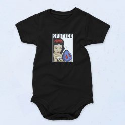 Snow White Spotted 90s Baby Onesie