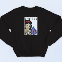 Snow White Spotted Funny 90s Sweatshirt