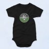 Space Astronaut Weed Stoner Marijuana Baby Onesie