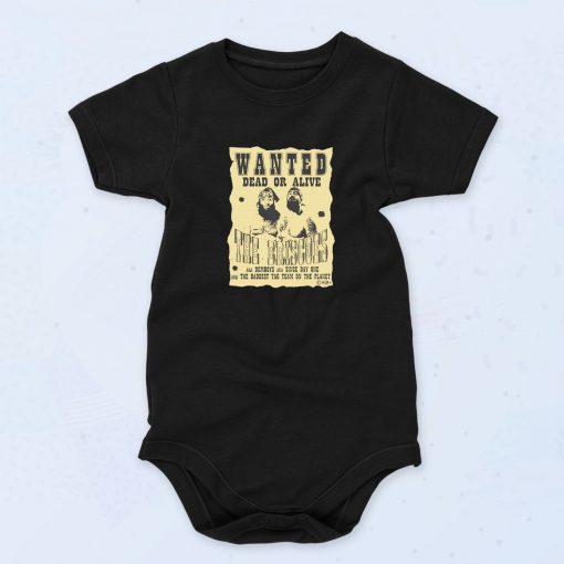 The Briscoes Wanted Dead or Alive Baby Onesie