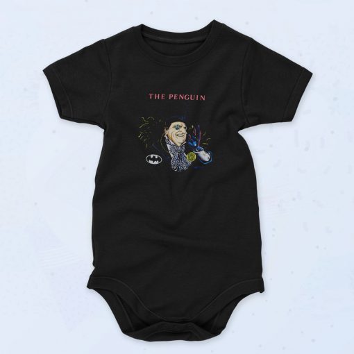 The Penguin Batman Returns DC Comics 90s Baby Onesie