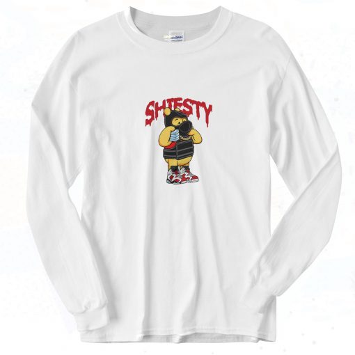 Winnie Pooh Shiesty Vintage 90s Long sleeve Shirt