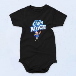 Y'all Be Capn Too Much 90s Baby Onesie