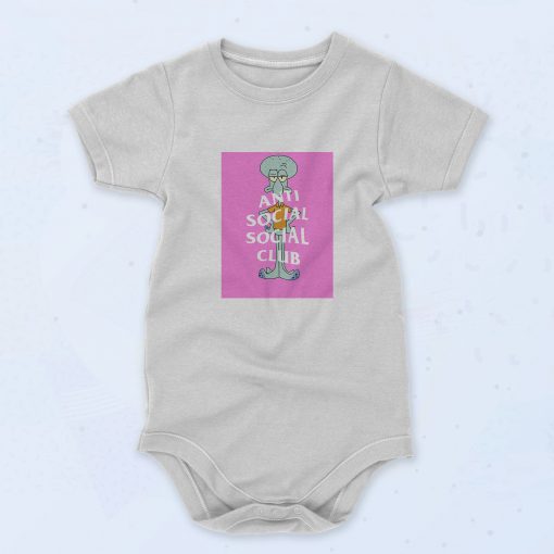 ASSC Squidward 90s Baby Onesie