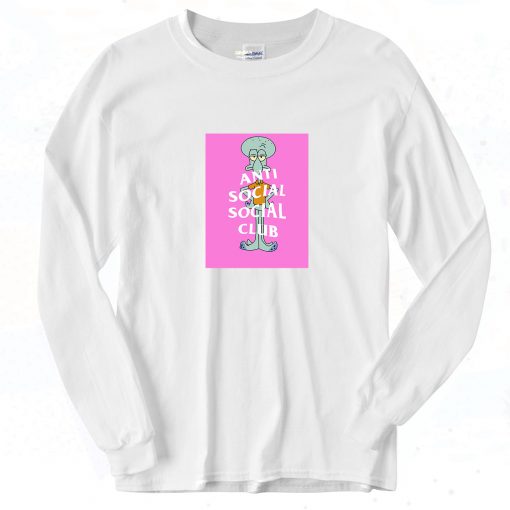 ASSC Squidward Funny 90s Long Sleeve Shirt