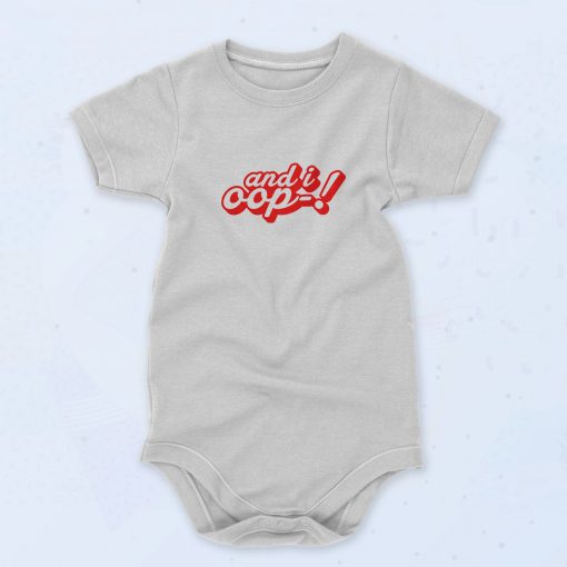 And I Oop 90s Unisex Baby Onesie